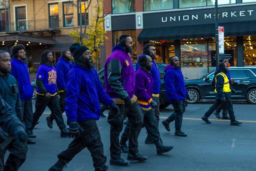 The Israelites (God’s Army) In Front Of Barclays Center In support Of Kyrie Irving