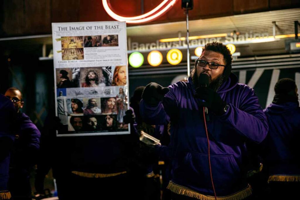 The Israelites Takeover The Barclay Center In A Peaceful Protest And Show Of Unity