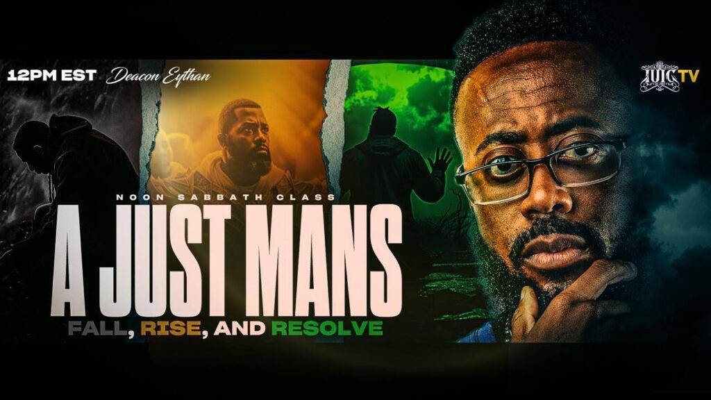 A Just Man’s Fall, Rise & Resolve