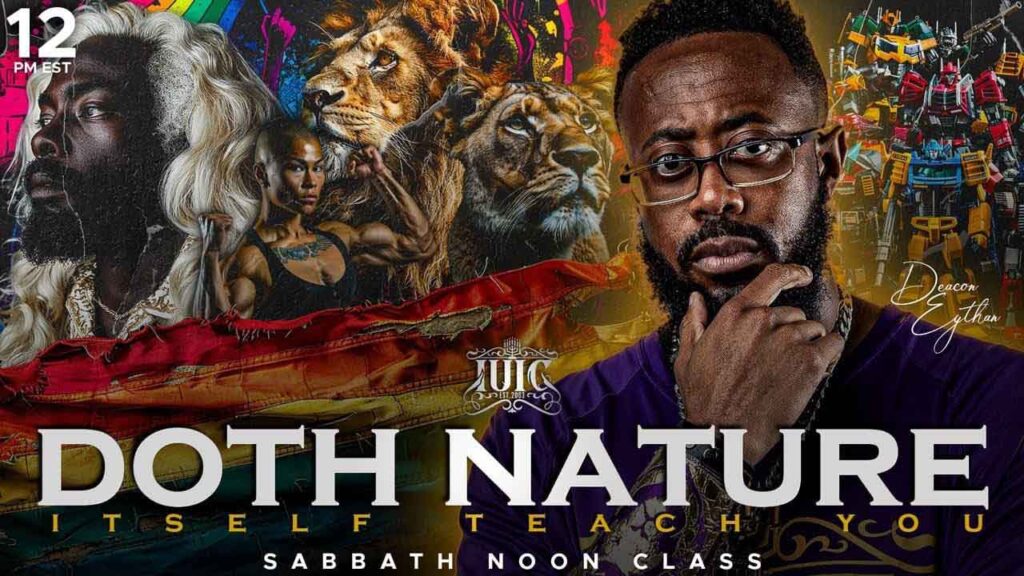 Doth Nature Itself Teach You?