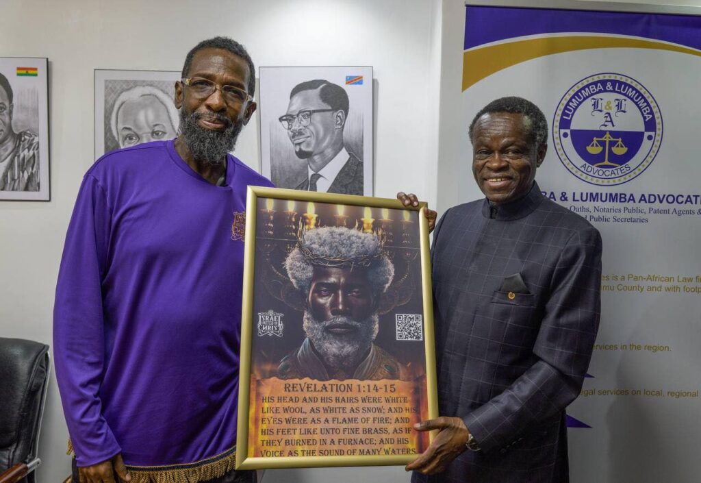 Bishop Meets w/ PLO Lumumba